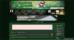 Desktop Screenshot of abandongames.com
