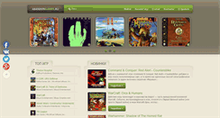 Desktop Screenshot of abandongames.ru